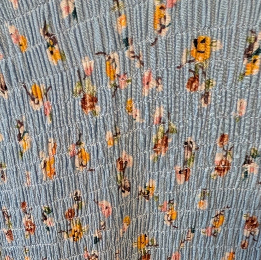 Chic Soul Smocked Blouse Size 2X - Picture 6 of 8